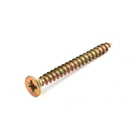 4,0×30 mm Pozdorjacsavar sárga PZ Strong