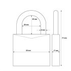 Abus Titalium 727/50 KA (6514) lakat 