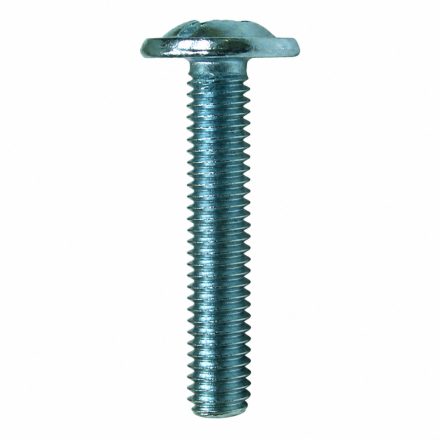 Fogantyúcsavar M4×22 mm, peremes, kereszthornyos
