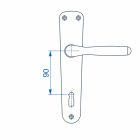 Kilincs Hoppe Milano 90 BB F4