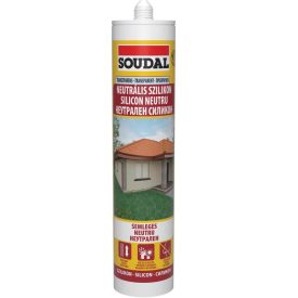 Soudal Szilikon neutrális színtelen 280ml