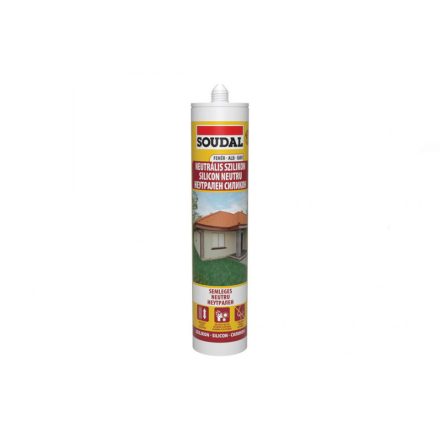 Soudal Szilikon neutrális fehér 280ml