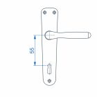 Kilincs Hoppe Milano 55 BB F4