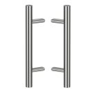 Ajtóhúzó 600/800 2 oldalas 45 fok inox