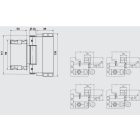 Ajtópánt SFS Easy 3D-20-026 inox F9