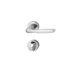 Hoppe Milano rozettás kilincs WC F1 Ø44mm