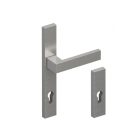Ajtókilincs Dublin Fél grnt. F6 inox 35/92