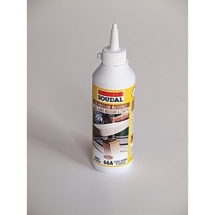 Soudal 66A poliuretán D4 vízálló faragasztó, 250 g