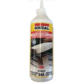 Soudal 66A poliuretán D4 vízálló faragasztó, 750 g