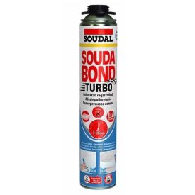 Soudal Soudabond Turbo pisztolyos ragasztóhab, 750 ml