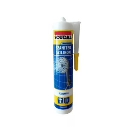 Soudal Szilikon szaniter színtelen 280ml