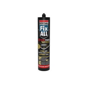  Soudal Fix ALL X‑treme Power Express extrém erős szerelőragasztó, fehér, 280 ml