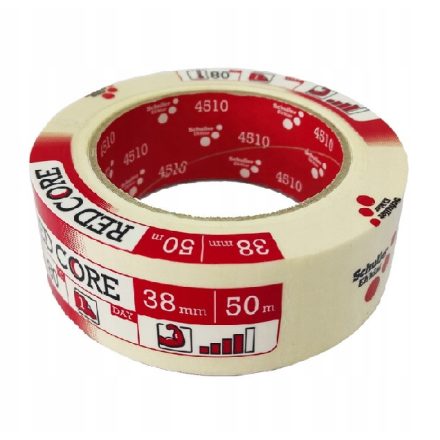 Schuller Red Core festőszalag, 30 mm × 50 m, 80 °C