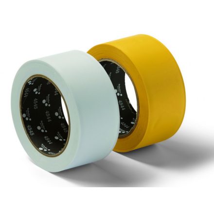 Schuller PVC Mask Q kültéri védőszalag, sárga, 50 mm × 33 m