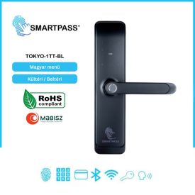 Okoskilincs Tokyo Smartpass fekete 1TT-BL