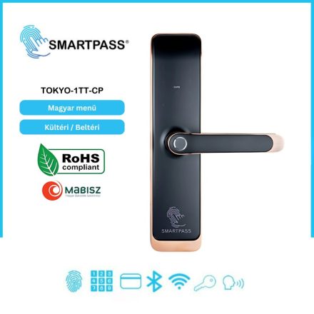 Okoskilincs Tokyo Smartpass réz 1TT-CP